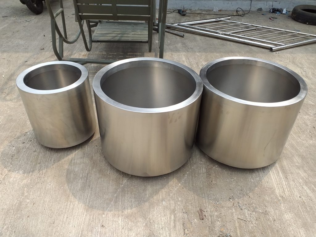 Pot Tanaman Stainless Steel