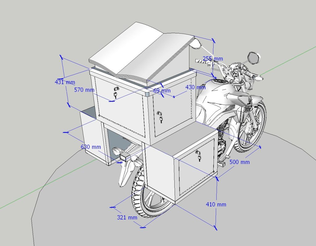 Box Motor Fiberglass