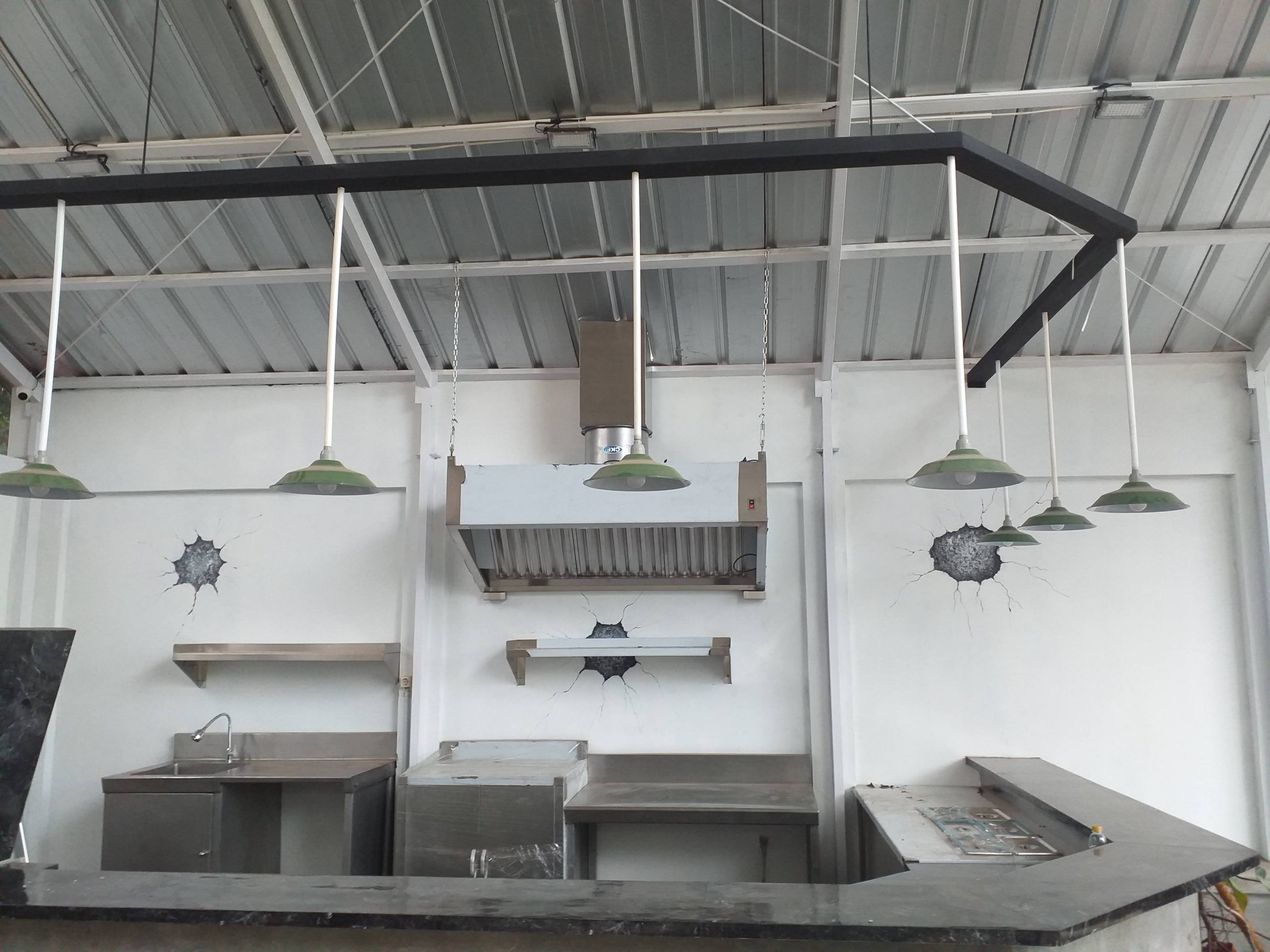 Dapur Kafe Stainless Steel