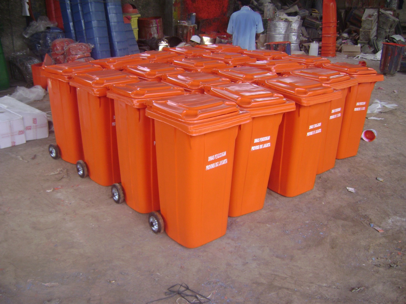 Tempat Sampah Fiberglass