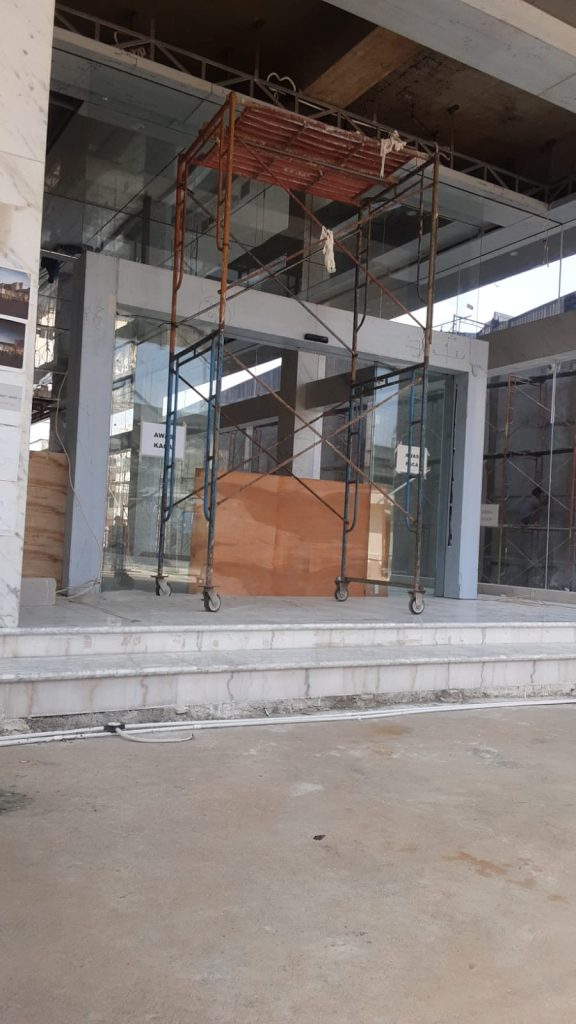 Pintu Kaca Stainless Steel